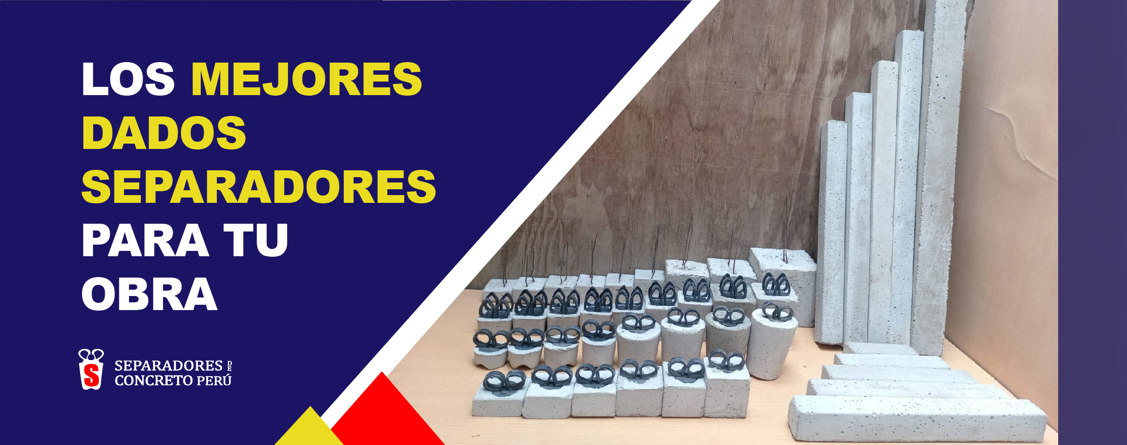 Slider 41 SEPARADORES DE CONCRETO